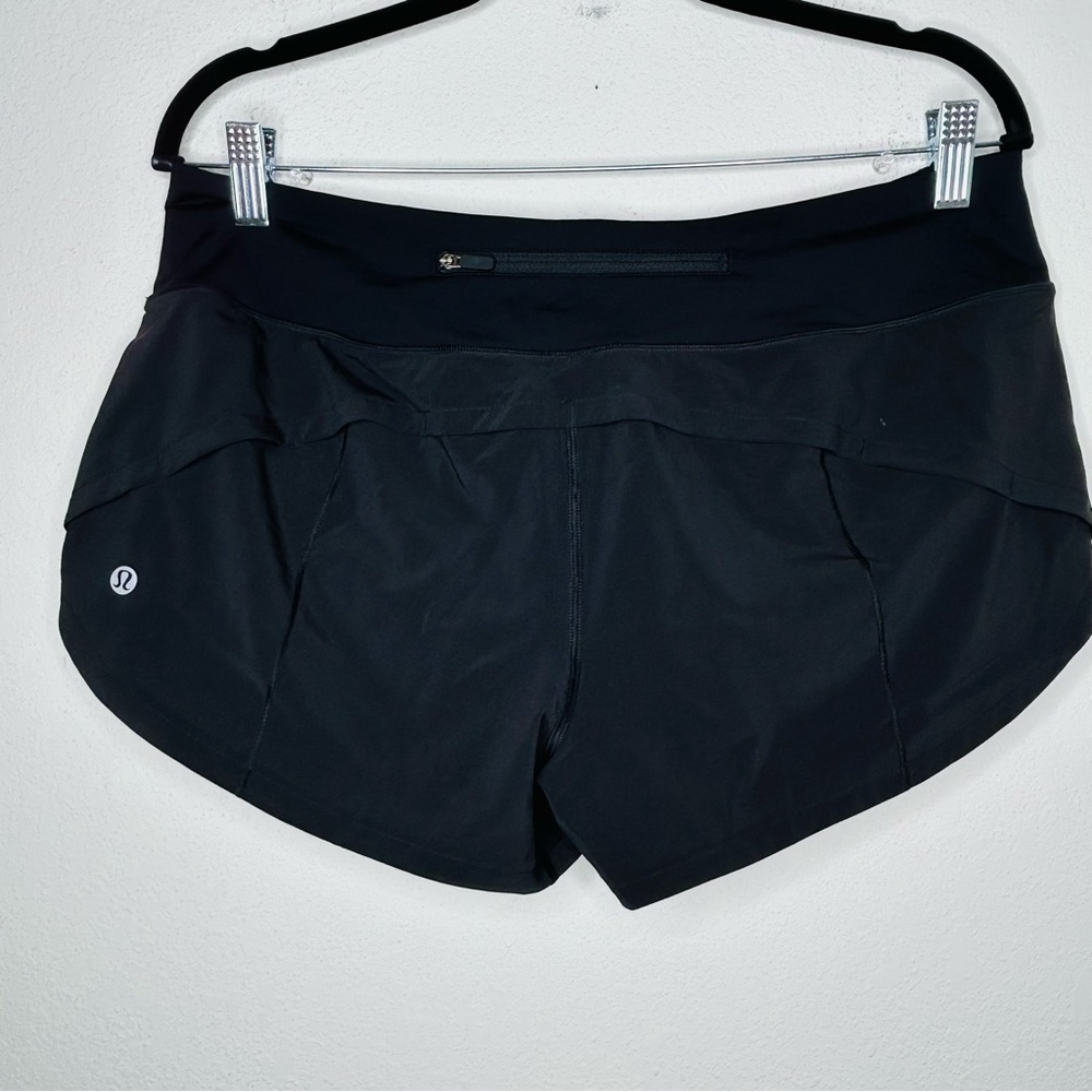 NWT Lululemon Speed Up Black Lined Short 2.5" Various Sizes - Picture 6 of 7